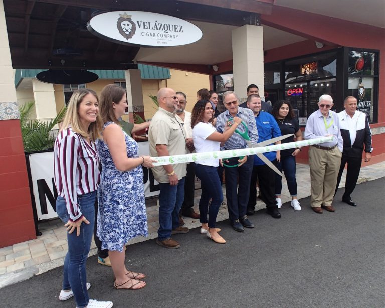 Velazquez Cigar Company Celebrates Grand Opening with Ribbon Cutting
