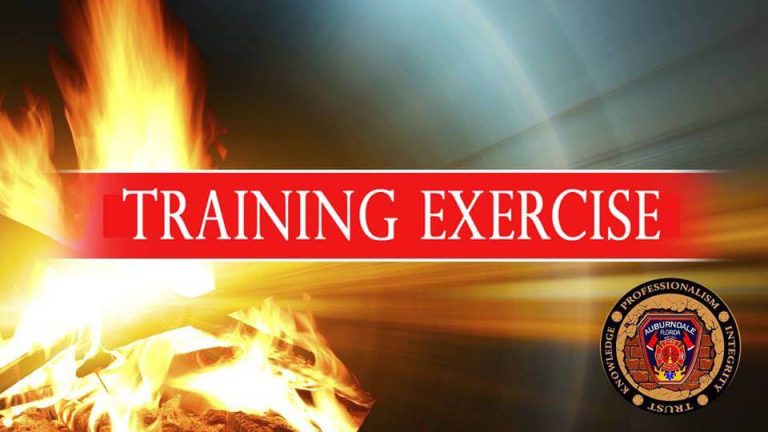 Training Notification: Fire Rescue will be training in Auburndale
