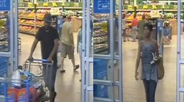 Winter Haven PD Looking for 2 Suspects Who Went on a Shopping/Stealing Spree at Walmart