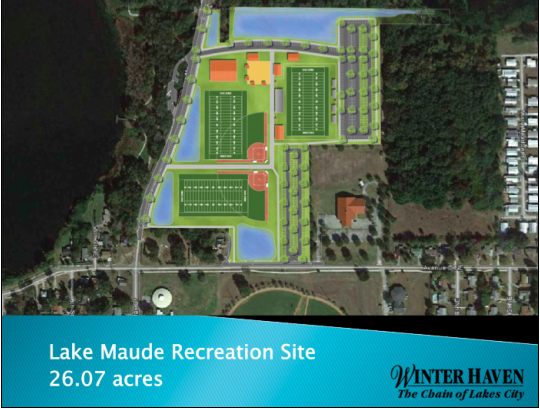 LAKE MAUDE RECREATIONAL COMPLEX MOVES FORWARD IN WINTER HAVEN