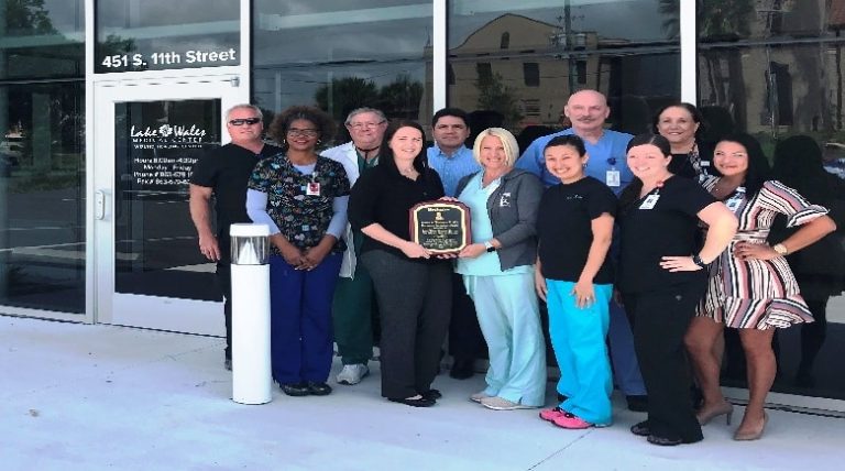 WOUND CENTER RECEIVES PRESTIGIOUS AWARD FOR 7TH STRAIGHT YEAR