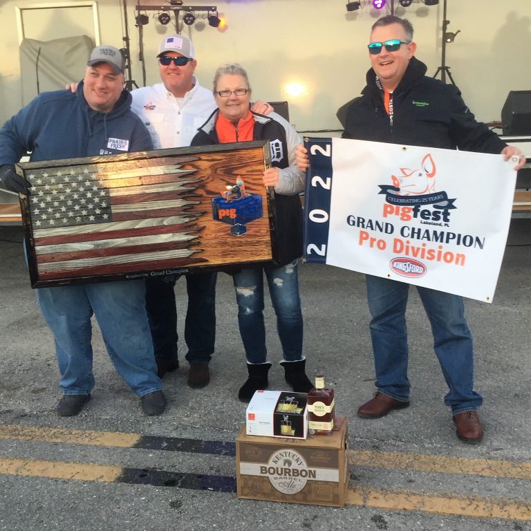 Who Cares BBQ Wins Pro Division at Lakeland Pigfest for First Year 
