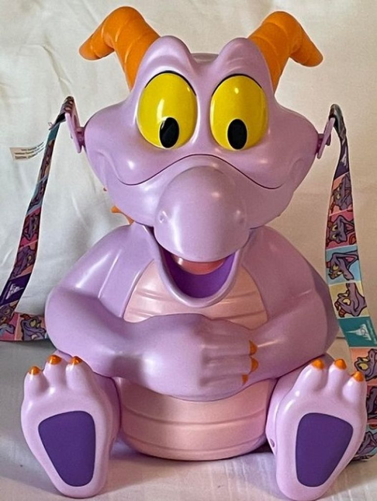 Welcome, World Travelers! Would You Wait Seven Hours to Buy a Figment Popcorn Bucket?