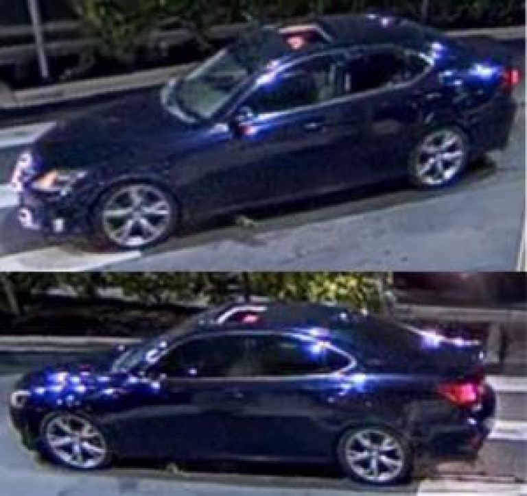 Photos Of Suspect Car Used In “Run & Gun” Shooting Death Released