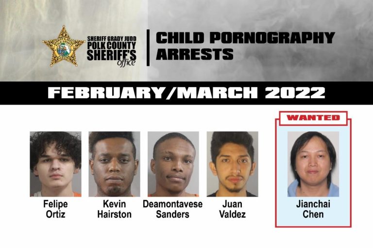 PCSO Computer Crimes Unit Charge Five For Possession of Child Pornography