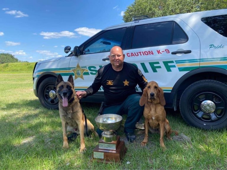 Polk County Sheriff’s Office K-9 Unit Recognizes Top Three Outstanding Teams 