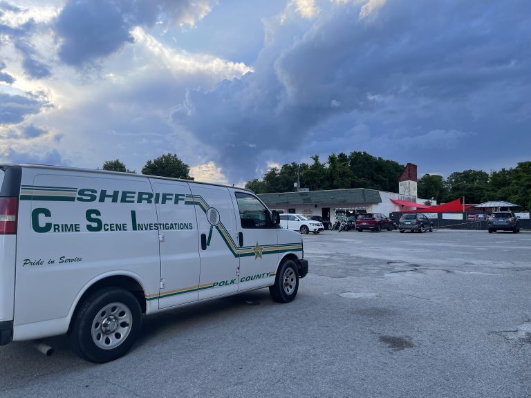 Polk County Sheriff’s Deputies Investigating A Shooting At Haines City Bar