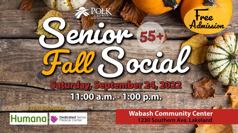 Senior Fall Social At Wabash Community Center Scheduled For September 24