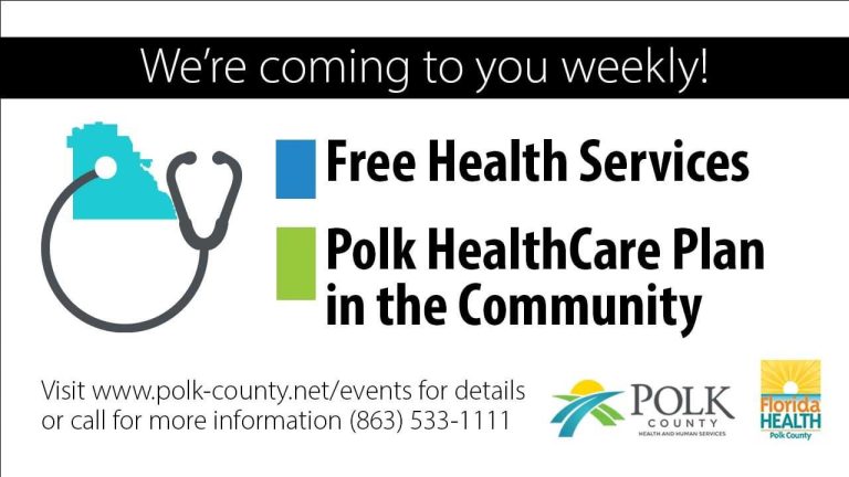 Polk County and the Department of Health Offering Free Health Services