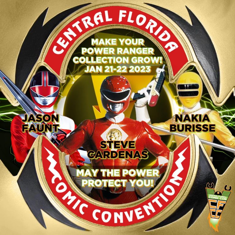 2023 Central Florida Comic Con Morphs Up For Power Ranger-Centric Year
