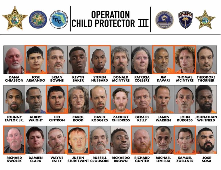 30 Suspects Arrested During Investigation Focused On Protecting Children From Sexual Offenders And predators – Operation Child Protector III