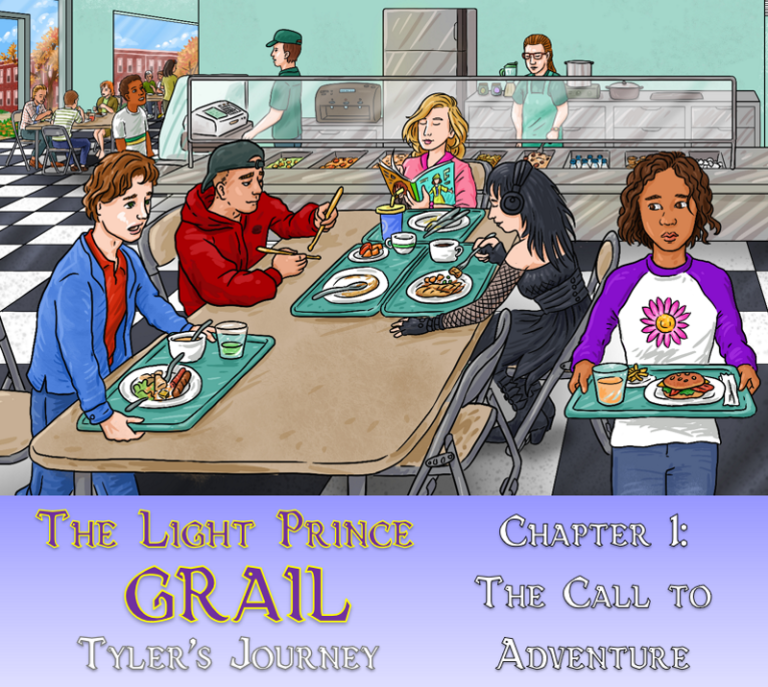 Writers on the Ridge:  The Light Prince: Grail – Tyler’s Journey
