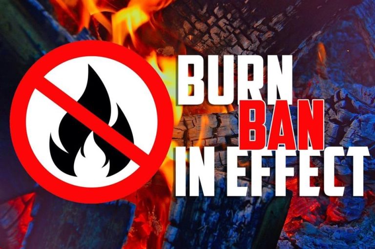 County Issues Burn Ban