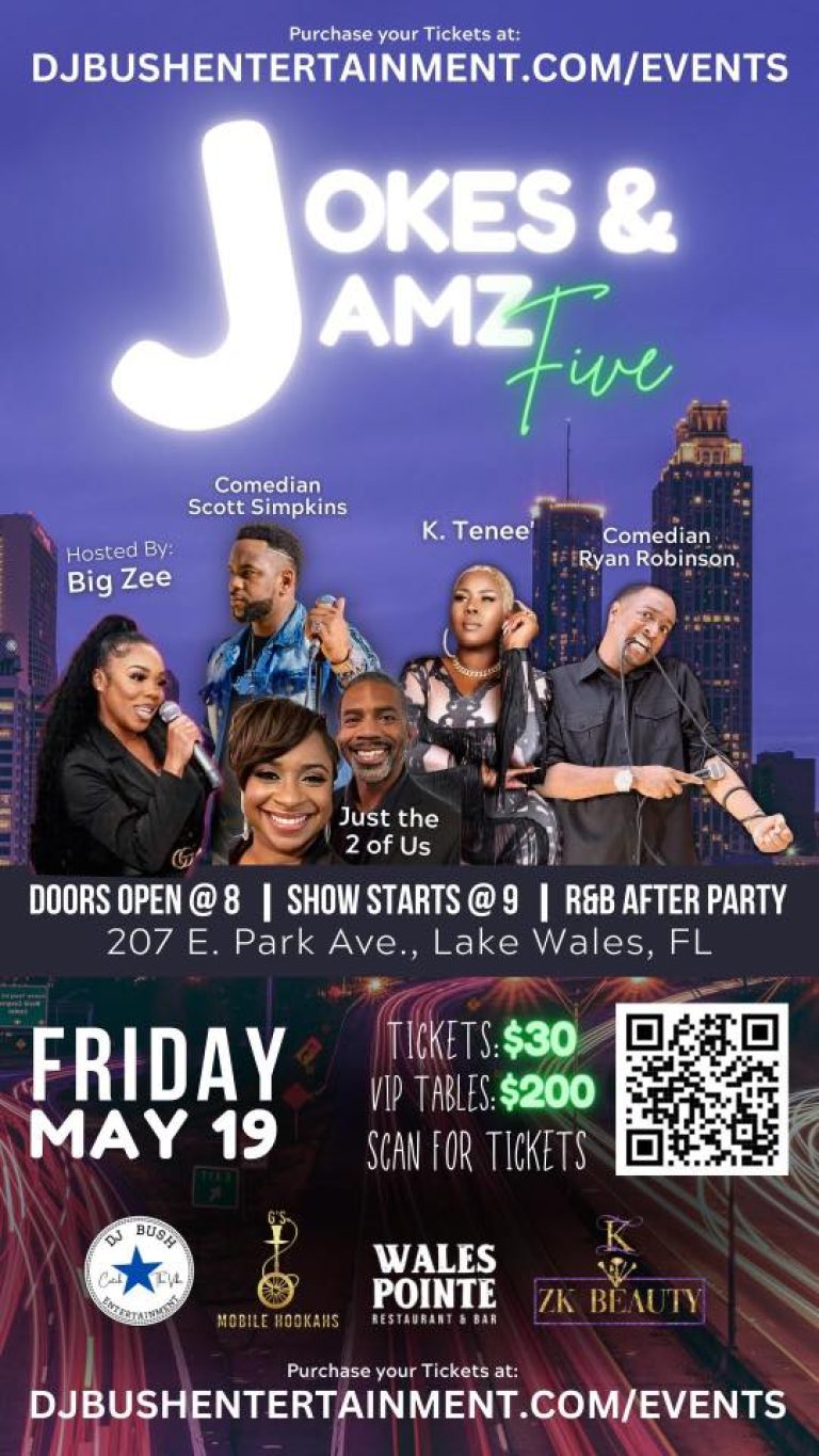 Here Are 5 Reasons to Attend Jokes and Jamz 5 at Wales Pointe on May 19