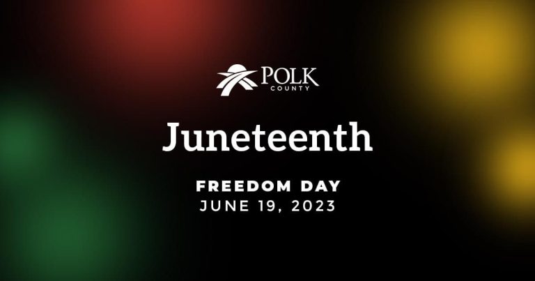 Polk County Today Celebrates Juneteenth