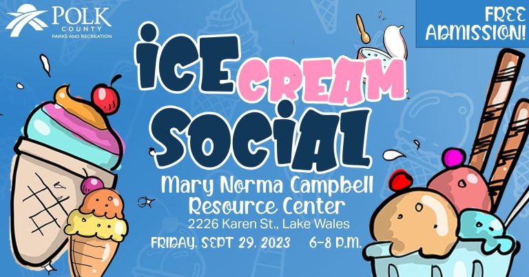Ice Cream Social At Mary Norma Campbell Resource Center September 29