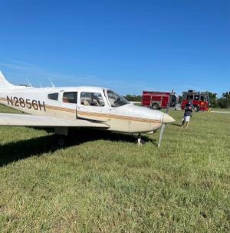 Small Plane Has Hard Landing At Winter Haven Airport