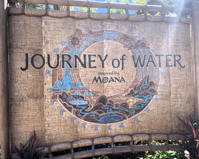 Welcome, World Travelers! Journey of Water Inspired by Moana is a Charming Trek (+Food & Wine Fest Mini-Review)