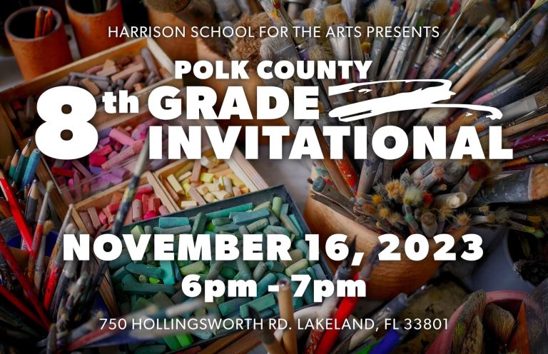 Harrisison School for the Arts Host’s 8th Grade Invitational visual art exhibit