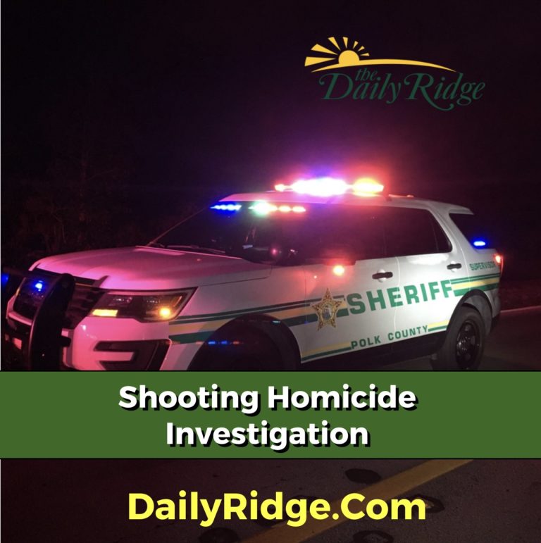 Polk County Deputies Investigating Overnight Shooting Homicide
