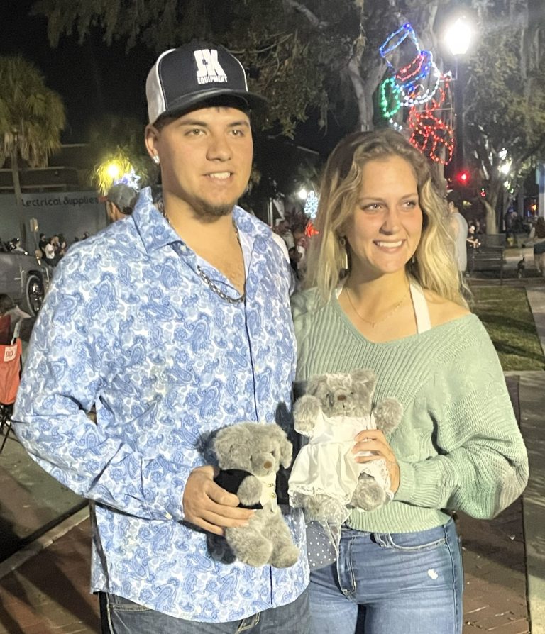 This Local Woman Went to the Lake Wales Christmas Parade. She Left with An Engagement Ring