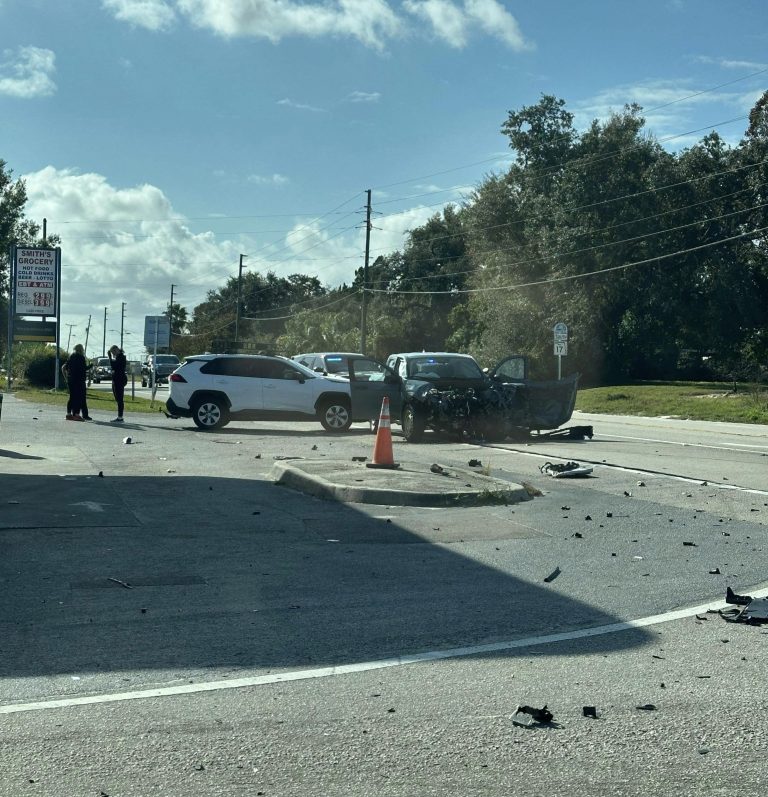 FHP On Scene Of Three Vehicle Accident On Scenic Highway In Lake Hamilton