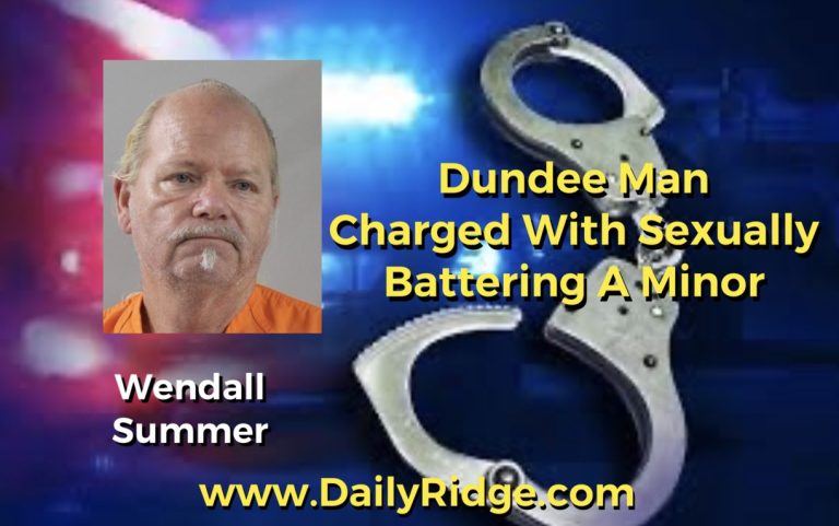 Dundee Man Charged With Sexual Battery Of A Minor