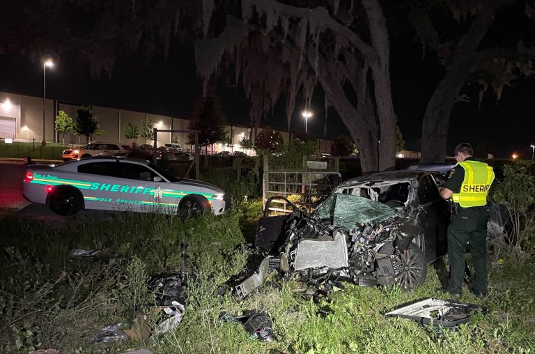 Speed & Impairment Suspected Factors In Fatal Polk Crash Friday Night