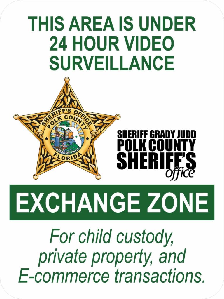 Polk County Sheriff’s Office provides ‘Safe Zones’ for child custody exchanges and e-commerce transactions