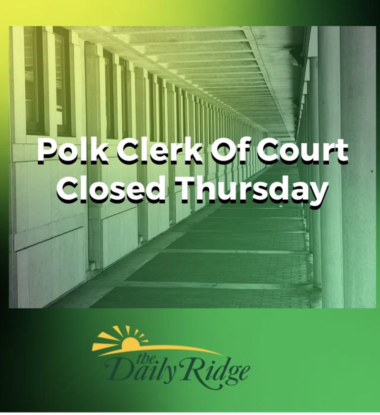 Polk Clerk Of Courts Closed Thursday – Details On Court Hearings, Ticket Payments & Jury Duty Here