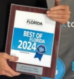 Brooks Law Group Named Best of Florida in Personal Injury Law for 2024 by Guide to Florida