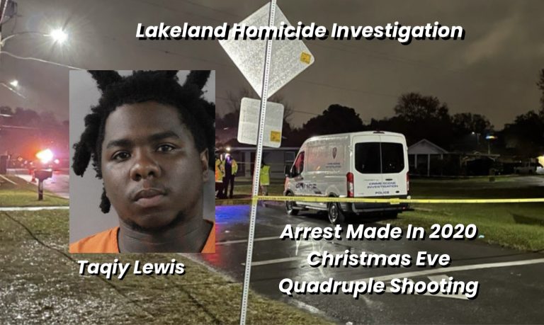 Lakeland PD To Hold Joint Press Conference With Tampa ATF Discuss An Arrest In The 2020 Christmas Eve Shooting Which Left One Dead & 3 Other Injured