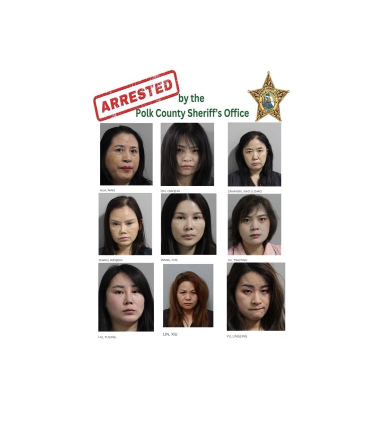 Multiple Arrests In Polk County Massage Parlor Vice Unit Operation