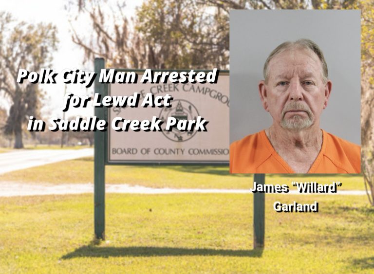 Following Complaints Of Lewd Activity Polk Deputies Make Arrest At Saddle Creek Park