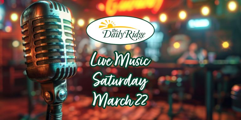 Live Music Lineup – Saturday, March 22, 2025