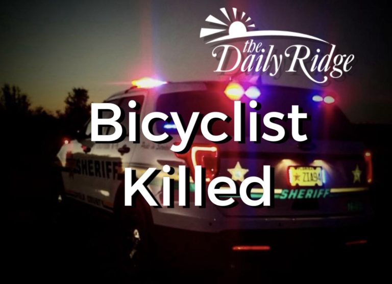 Bicyclist in Dark Clothing Fatally Hit By Car Late Monday Night
