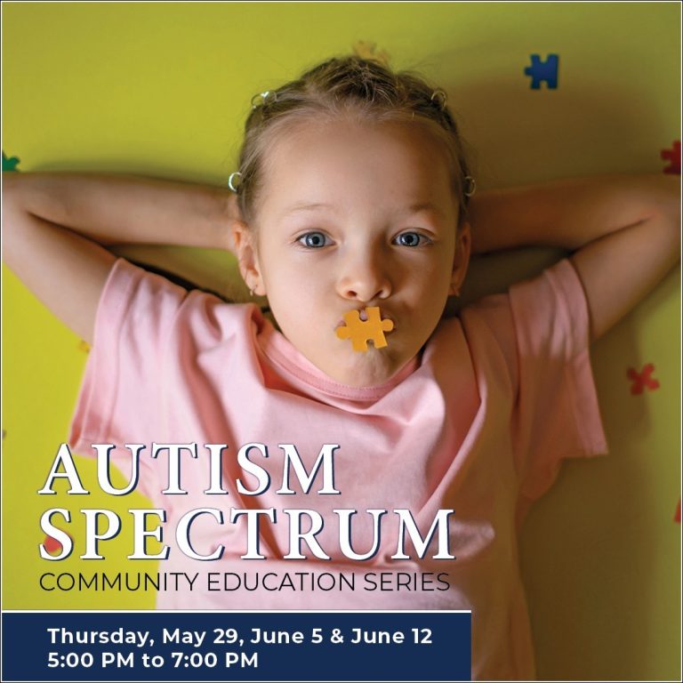 Free Autism Spectrum Community Education Series Hosted by the Winter Haven Hospital Foundation