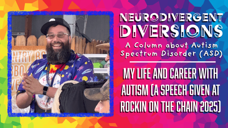 My Life and Career with Autism: A Speech Given at Rockin on the Chain 2025