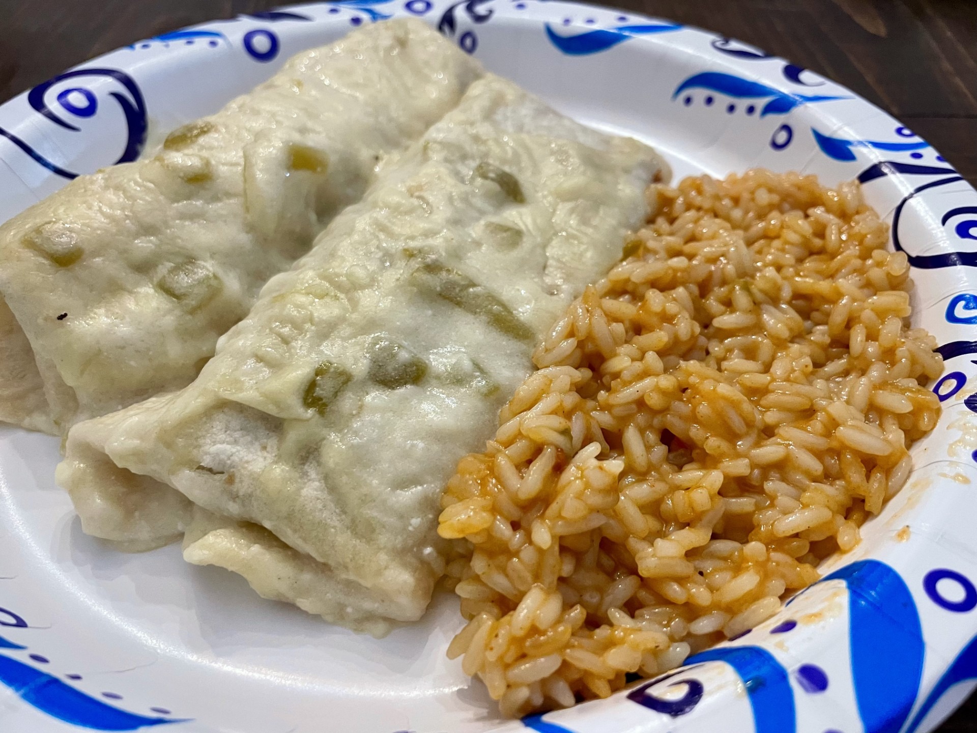 white enchiladas - DailyRidge.com